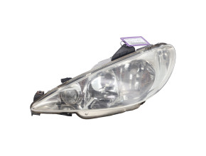 Optique avant principal gauche (feux)(phare) pour PEUGEOT 206 PHASE 2