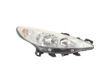 Optique avant principal droit (feux)(phare) pour PEUGEOT 207 PHASE 2 CABRIOLET
