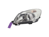 Optique avant principal gauche (feux)(phare) pour SKODA FABIA 2 PHASE 2