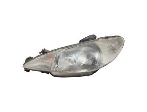 Optique avant principal gauche (feux)(phare) pour PEUGEOT 206 PHASE 1