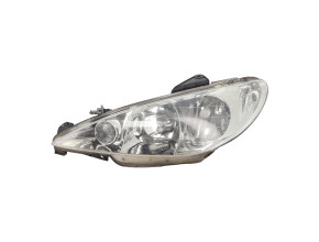 Optique avant principal gauche (feux)(phare) pour PEUGEOT 206 PHASE 2 BREAK