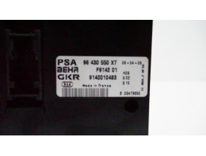 Commande chauffage pour PEUGEOT 206 PHASE 2
