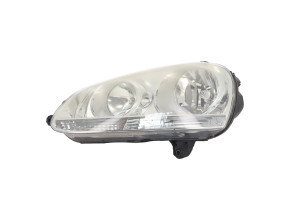 Optique avant principal gauche (feux)(phare) pour VOLKSWAGEN GOLF 5