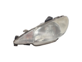Optique avant principal gauche (feux)(phare) pour PEUGEOT 206 PHASE 1
