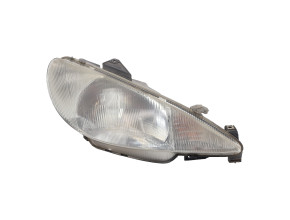 Optique avant principal droit (feux)(phare) pour PEUGEOT 206 PHASE 1