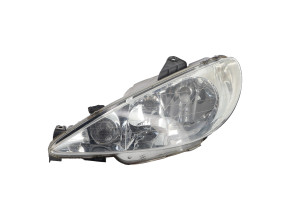 Optique avant principal gauche (feux)(phare) pour PEUGEOT 206 PHASE 1