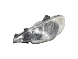 Optique avant principal gauche (feux)(phare) pour PEUGEOT 206 PHASE 1