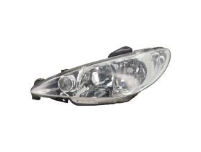 Optique avant principal gauche (feux)(phare) pour PEUGEOT 206 PHASE 2