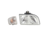 Optique avant principal droit (feux)(phare) pour FORD FIESTA 3 PHASE 1