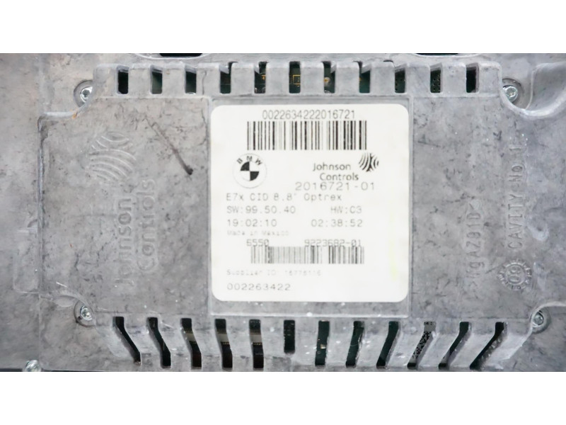 Ecran GPS pour BMW X6 E71/E72 PHASE 1