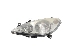 Optique avant principal gauche (feux)(phare) pour PEUGEOT 307 PHASE 1 BREAK