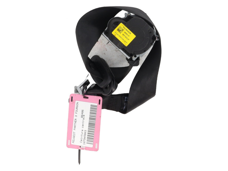 Ceinture centrale pour PEUGEOT PARTNER 3