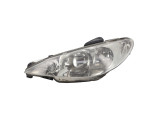 Optique avant principal gauche (feux)(phare) pour PEUGEOT 206 PHASE 2 CABRIOLET
