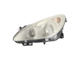 Optique avant principal gauche (feux)(phare) pour OPEL CORSA D PHASE 1