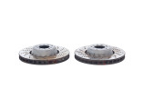 Paire de disques avant (freinage) pour BMW SERIE 6 E63 COUPE