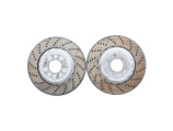Paire de disques arriere (freinage) pour BMW SERIE 6 E63 COUPE