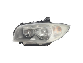 Optique avant principal gauche (feux)(phare) pour BMW SERIE 1 (E87) PHASE 1