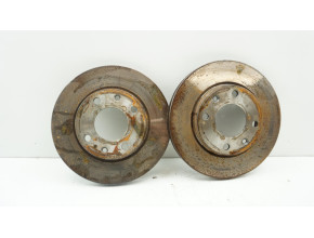 Paire de disques avant (freinage) pour PEUGEOT 206 PHASE 1 Paire de disques avant (freinage) pour PEUGEOT 206 PHASE 1