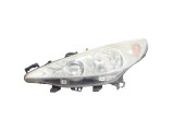 Optique avant principal gauche (feux)(phare) pour PEUGEOT 207 PHASE 2 BREAK