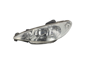 Optique avant principal gauche (feux)(phare) pour PEUGEOT 206 PHASE 2
