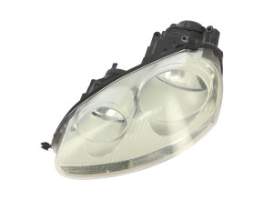 Optique avant principal gauche (feux)(phare) pour VOLKSWAGEN GOLF 5