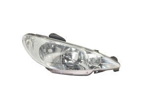 Optique avant principal droit (feux)(phare) pour PEUGEOT 206 PHASE 2