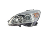 Optique avant principal gauche (feux)(phare) pour MERCEDES CLASSE C 204 PHASE 1