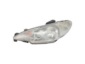 Optique avant principal gauche (feux)(phare) pour PEUGEOT 206 PHASE 2