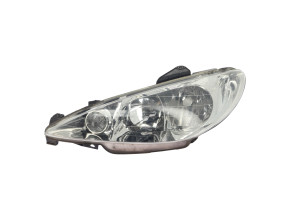 Optique avant principal gauche (feux)(phare) pour PEUGEOT 206 PHASE 2