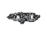 Platine feu arriere droit pour PEUGEOT 307 PHASE 1
