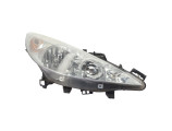 Optique avant principal droit (feux)(phare) pour PEUGEOT 207 PHASE 1