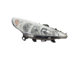 Optique avant principal droit (feux)(phare) pour PEUGEOT 207 PHASE 1