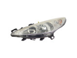 Optique avant principal gauche (feux)(phare) pour PEUGEOT 207 PHASE 2