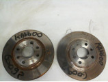 Paire de disques avant (freinage) pour RENAULT KANGOO 1 PHASE 2