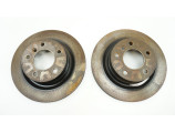 Paire de disques arriere (freinage) pour VOLKSWAGEN GOLF 5