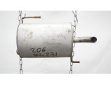 Silencieux arriere (echappement) pour PEUGEOT 206 PHASE 2 BREAK