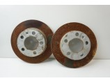 Paire de disques arriere (freinage) pour VOLKSWAGEN POLO 5 PHASE 1