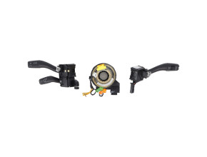 Com (Bloc Contacteur Tournant+Commodo Essuie Glace+Commodo Phare) pour AUDI A3 2 SPORTBACK PHASE 1 Com (Bloc Contacteur Tournant+Commodo Essuie Glace+Commodo Phare) pour AUDI A3 2 SPORTBACK PHASE 1