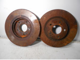 Paire de disques avant (freinage) pour NISSAN QASHQAI 1 PHASE 1