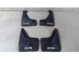 Bavette avant droit pour PEUGEOT 205 PHASE 2
