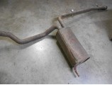 Silencieux arriere (echappement) pour PEUGEOT EXPERT II PHASE 1 TEPEE