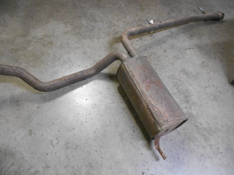 Silencieux arriere (echappement) pour PEUGEOT EXPERT II PHASE 1 TEPEE