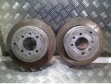 Paire de disques arriere (freinage) pour PEUGEOT 406 PHASE 1