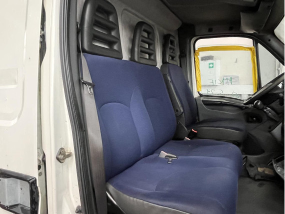 Mousse D'assise Avant Conducteur Pour Iveco Daily Phase 2 (1989-2000) - 4 Fers - En Polyuréthane Blanc