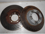 Paire de disques avant (freinage) pour PORSCHE CAYMAN 1 987 COUPE