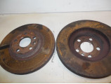 Paire de disques avant (freinage) pour CITROEN JUMPY 1 PHASE 1