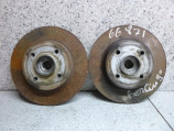 Paire de disques arriere (freinage) pour CITROEN BERLINGO 2 PHASE 2