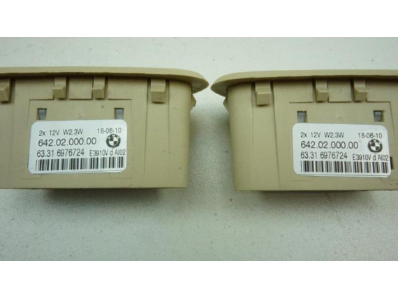 Plafonnier D'éclairage Pour BMW Série 3 E46 Phase 2 - Réf 63316962046 - Occasion En Bon état - Garantie 12 Mois