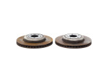 Paire de disques avant (freinage) pour BMW SERIE 5 F10 PHASE 1