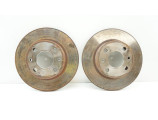 Paire de disques avant (freinage) pour FIAT PUNTO 2 PHASE 1